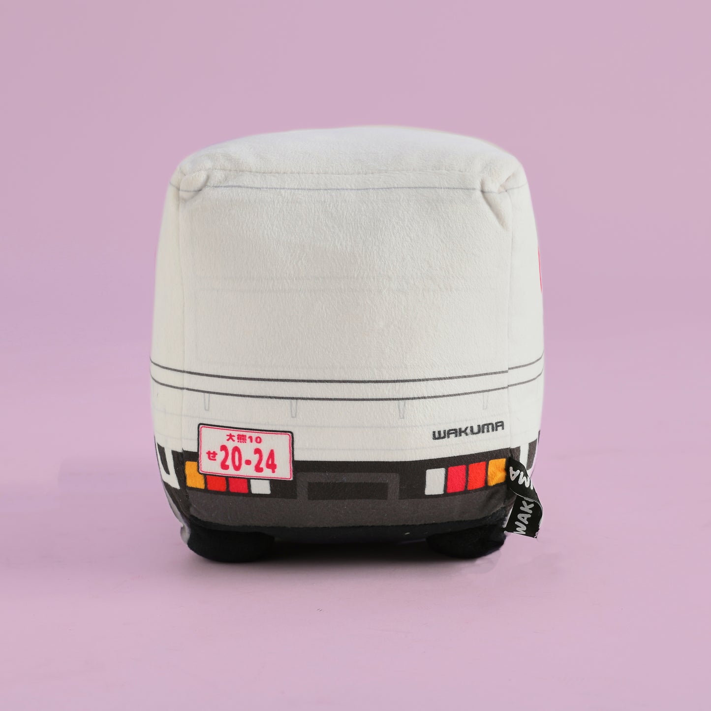 large truck-kun plush keychain back view