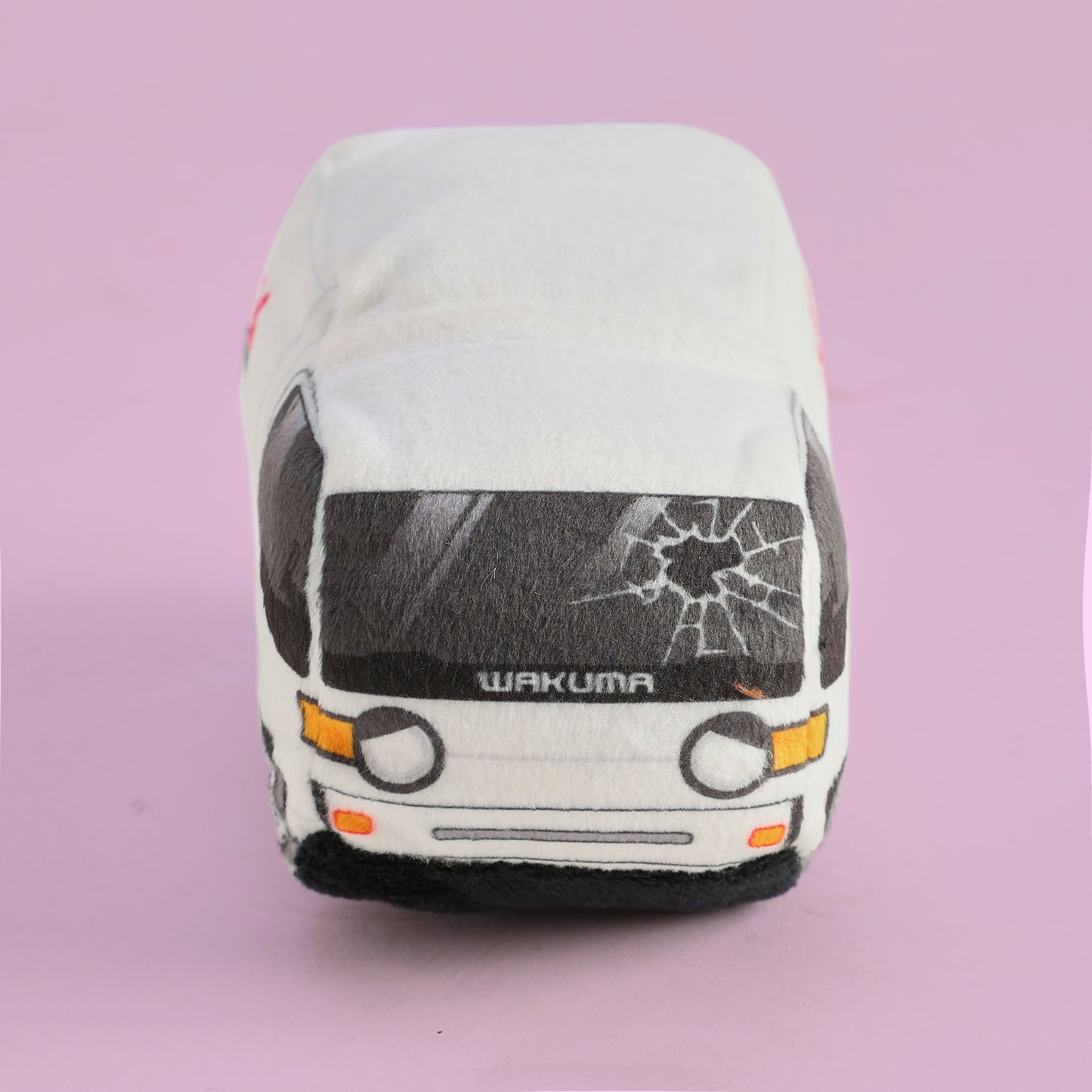  a small truck-kun plush keychain front view