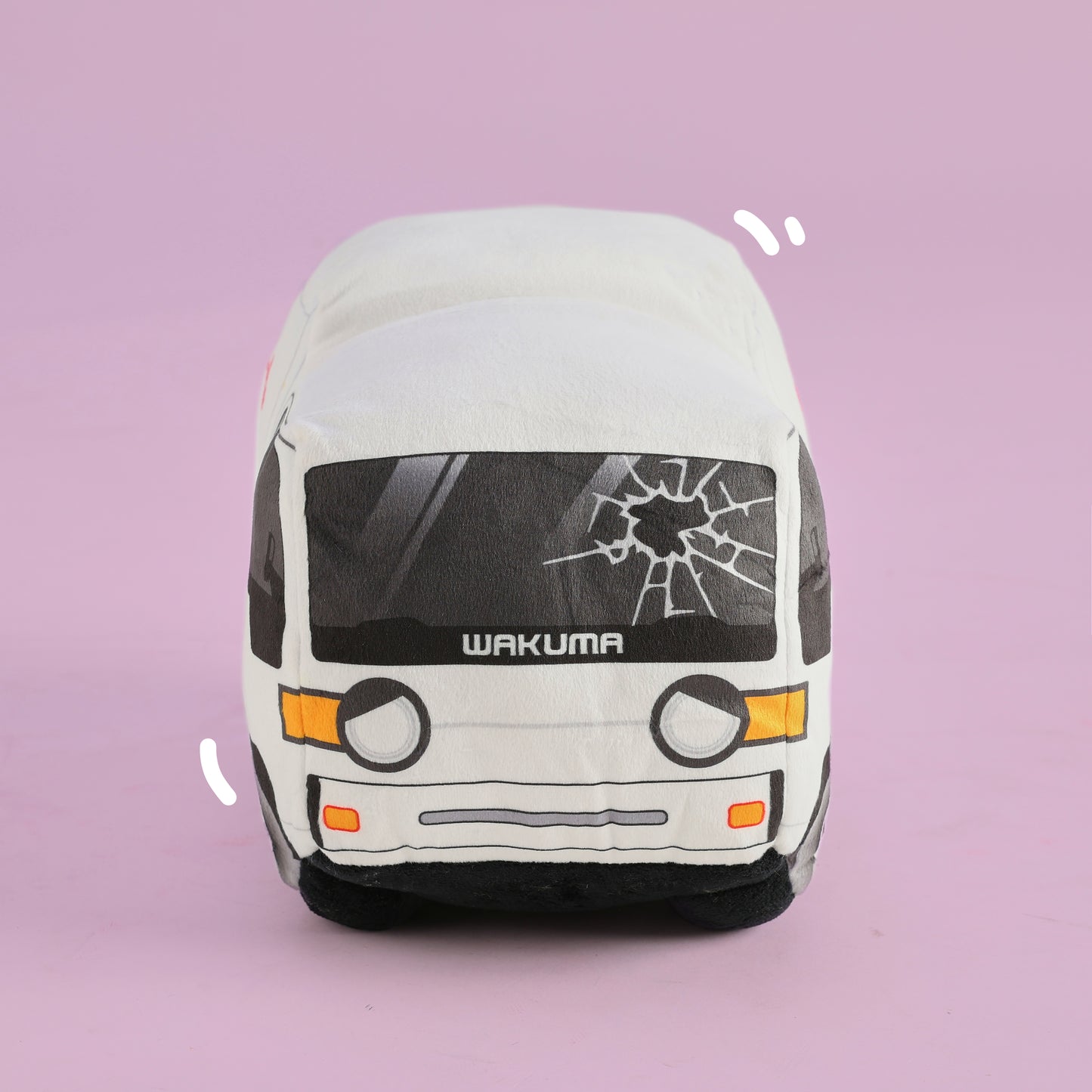  a small truck-kun plush keychain front view