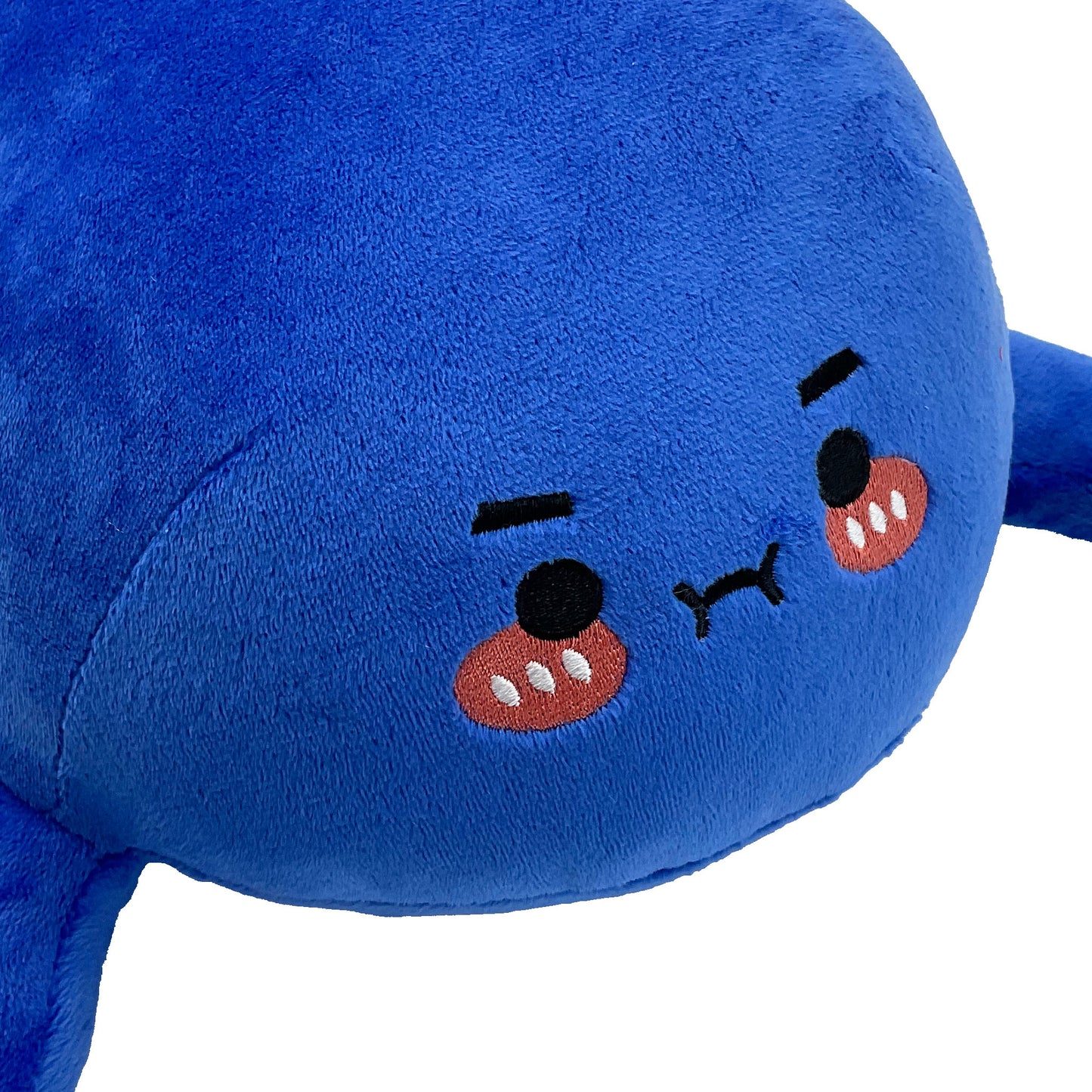 Blue Bean Plush Toy